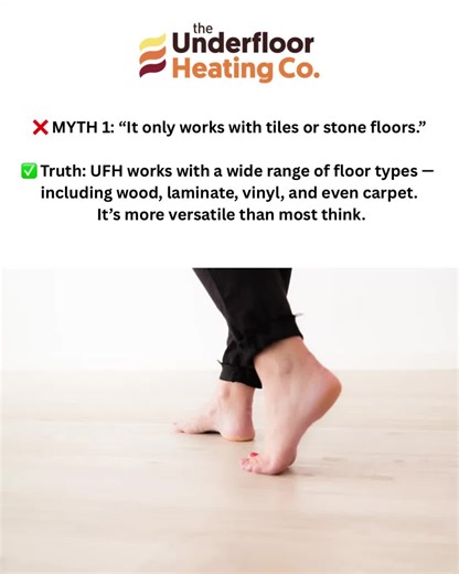 🔥 5 Common Myths About Underfloor Heating — Debunked Underfloor heating is growing in popularity — but there are still plenty of myths floating around. At The Underfloor Heating Company, we’re setting the record straight 💥 #underfloorheating #heatingsolutions #tradesman #ukhomes #homerenovation