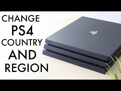 How To Change Country/Region On PS4! (2022)