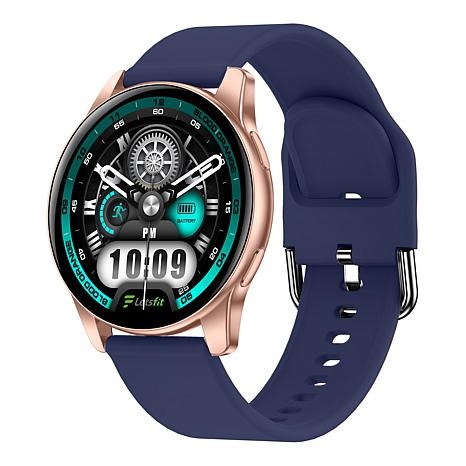 Letsfit E42 Rose Gold Bluetooth Smartwatch | HSN