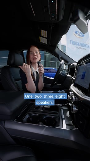 Music is meant to be heard. Visit Sam Leman Ford Bloomington to check out the Ford F-150® with an available B&O® Sound System during Ford Truck Month. BANG & OLUFSEN and B&O are registered trademarks of Bang & Olufsen Group. Licensed by Harman Becker Automotive Systems Manufacturing Kft. | Sam Leman Ford