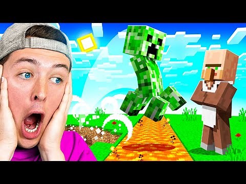 Minecraft if Mobs had 100 IQ