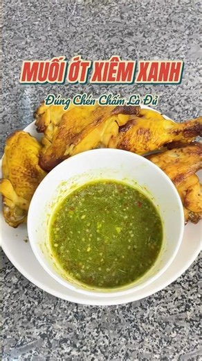Keep this green chili sauce in the fridge for easy dipping with seafood or grilled dishes. #green...