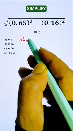 Simplifying Radical Math Expression #simplification #radical #maths #education #mathematics