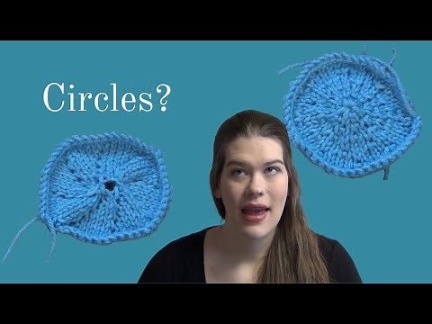 How to Knit a Flat Circle | Tudor Flat Cap