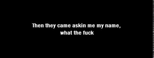 Nas - The Message (lyrics video)