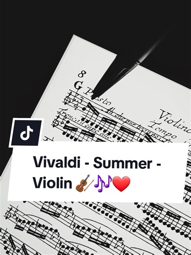 Vivaldi's Summer: A Classical Violin Masterpiece