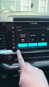 No owners Manual? Think again. My chevy app and In screen! #chevy #silverado #cars #truck