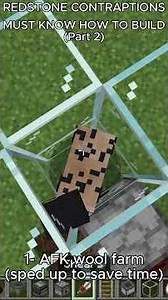 MUST KNOW REDSTONE BUILDS (part 2) #minecraft #tutorial #redstonetutorial