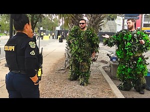 Bushman Prank: Chief Of Police Was Not HAPPY!