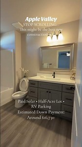 Apple Valley New Construction | Paid-Off Solar, ½ Acre & No HOA! | $478,000