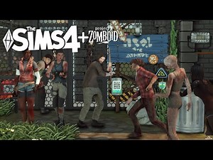 🧟‍♀️🧟‍♂️ Recreation: Sims 4 x Project Zomboid | Apocalyptic House | Sims 4 Stop Motion Build