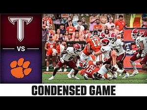 Troy vs. Clemson Condensed Game | 2025 ACC Football