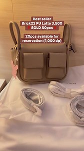 🔥BEST SELLER🔥▪️Brick22 PU Latte 3,500‼️SOLD 80pcs‼️▪️20pcs available for reservation (1,000 dp)📥How To Order? Submit Order Form & Message us🔗Order Form: https://www.cognitoforms.com/DNDMNL/DNDMNLTHAILANDBOX3PREORDER | DND MNL