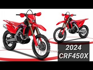 The 2024 Honda CRF450X Enduro Bike First Look