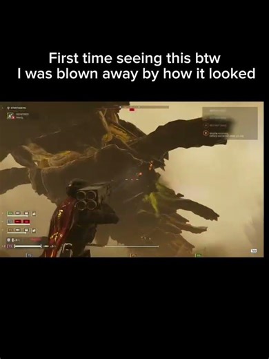 First time seeing this #helldivers2 #bugs