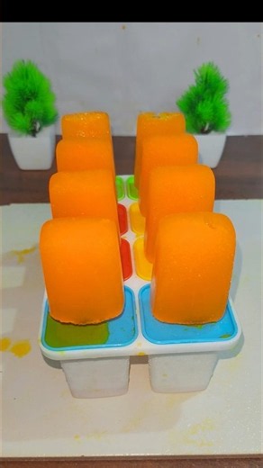 Mirinda Icecream Popsicle #shorts #icecream #popsicle #youtubeshorts #mirinda #recipe