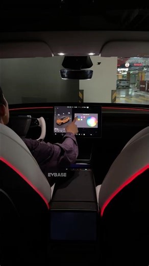 Model Y Juniper Interior Ambient Lighting Kit💡20% code: Teslaev#tesla #ambientlight #modelyjuniper