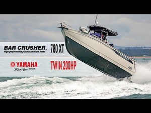 Bar Crusher 780 XT, powered by Twin 200HP Yamaha's