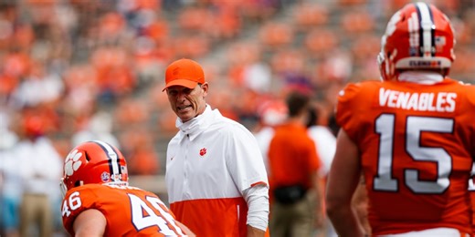 Clemson welcomes former DC, Oklahoma Head Coach Brent Venables back to Death Valley