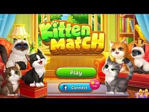 Kitten Match game | Play match -3 with cute cats