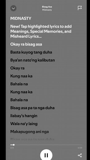 Bisag Asa: Full Lyrics of Midnasty's Hit Song