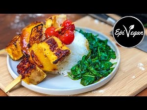 Vegan Kids Meal - Tofu kebabs