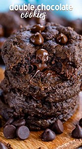 Double Chocolate Chip Cookies