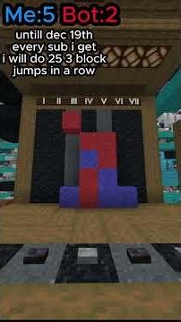 Connect 4 in minecraft day 8 #minecraftshorts #minecraft #connect4 #gaming