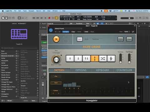 Where's the Arpeggiator in Logic Pro?
