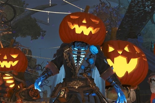 ASCII.jp：「モンハンワイルズ」ハロウィン、10月22日から　追加ジェスチャー「カボチャかぶり」実装