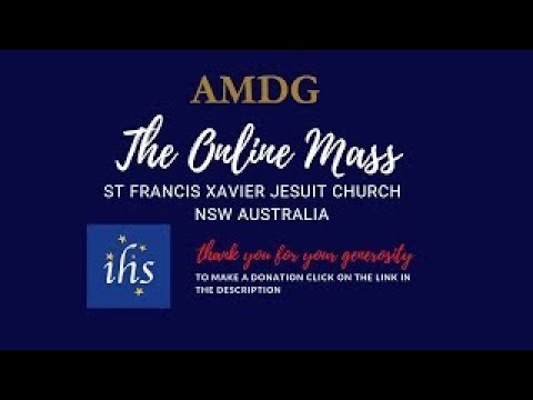 The Online Mass Thursday 15 January 2026.