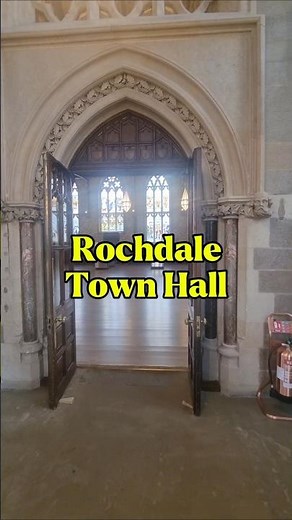 Have you ever seen inside the magnificent Rochdale Town Hall?