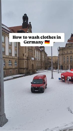 Khushi Bharadva on Instagram: "How people wash clothes abroad (Germany/Europe) – things no one tells you! 🇩🇪✨ When you move abroad, even washing clothes feels like a new life lesson 😄 In countries like Germany and most of Europe, laundry is done very differently compared to India. 🔹 Fully automatic washing machines Here, most people use front-load automatic washing machines. You don’t stand there filling water or changing modes manually — just load clothes, add detergent, select the program,