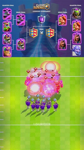 Insane Evo Wizard vs Evo Pekka battle in Clash Royale