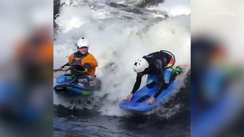 Incredible Kayak Tricks