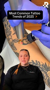 Tattoo trends of 2025✨ What other trends will make an appearance this year? Let us know in the comments⬇️ | Removery | Facebook