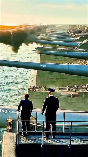 Mega Coastal Cannons Fire & Missile Destroys Warship!