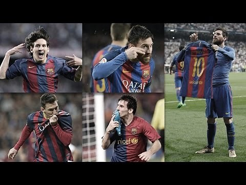 Leo Messi's best goal celebrations