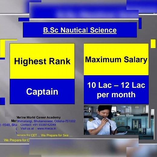 B.Sc Nautical Science Course Details 2024
