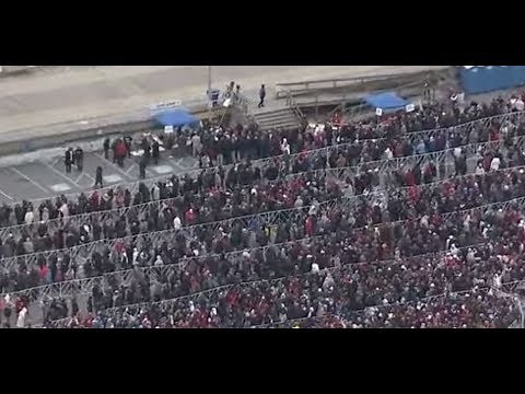 MASSIVE MAGA CROWD: HUGE President Trump Fans Ahead of Wildwood, NJ RALLY