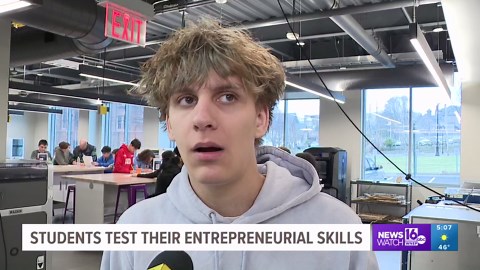 Old Forge students explore entrepreneurship at University of Scranton's Idea Center