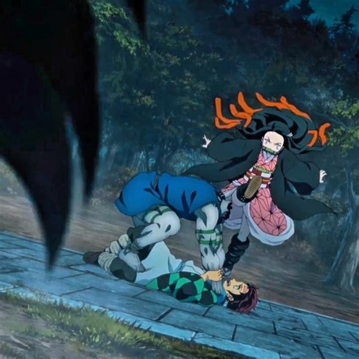 He Was About To Die… Nezuko Ended It In One Kick! | Demon Slayer #edit #shorts