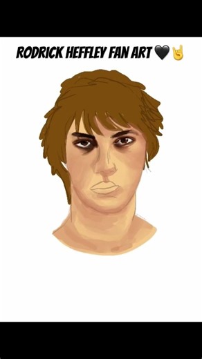 Check out this ROCKIN Rodrick fan art drawn by art.tih_ on IG!