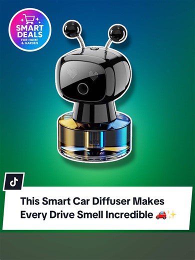This Smart Car Diffuser Makes Every Drive Smell Incredible 🚗✨ Turn every journey into a luxury experience 🚘✨ This intelligent car aroma diffuser clips straight onto your vent, looks amazing, and keeps your car smelling fresh for weeks. No spills. No mess. Just vibes. Tap to upgrade your drive 👇 #CarAccessories #CarGadgets #CarTok #tiktokmademebuyit #CarDiffuser