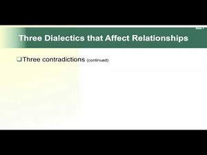 What is Relational Dialectics?