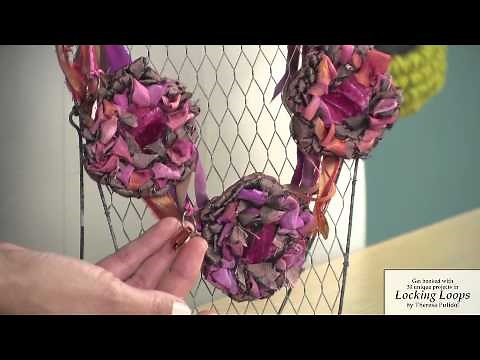 Introduction to "Locking Loops" Locker Hooking Book by Theresa Pulido