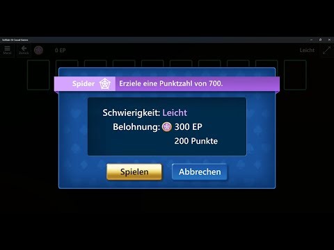 Microsoft Solitaire Collection, Spider Easy, January 4, 2026, Daily Challenges