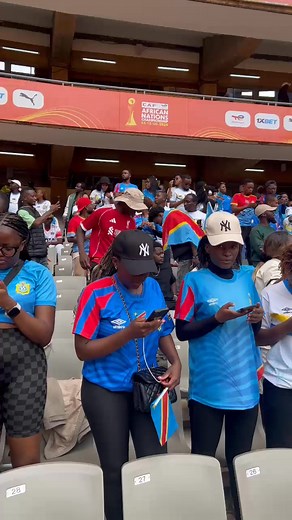 DR Congo Fans at Kasarani Stadium for Kenya Vs DRC ,Chan fixture #CHAN2024 Kenya 1-0 DR Congo #FootballKE | Dollar S.M
