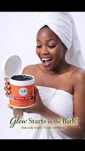 Glow Starts in the Bath Brightening and Glowing Skin Your skin deserves more than just soap. It deserves nature, care, and results. Avila Papaya Black Soap gently cleanses, helps clear blemishes, reduces acne, and reveals your natural glow — the right way. Cleanse .. Nourish.. Glow with confidence. Please note that our products are purely natural, and we do not include bleaching ingredients. Hence, there's a need for consistency and patience while using our products. @avilanaturalle ... we care,