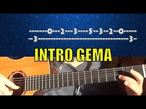 Como tocar la INTRO de GEMA de los DANDYS en GUITARRA | Tutorial BOLERO FÁCIL 2/3